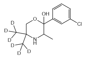 Hydroxy Bupropion D6 	